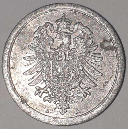 1917A - 1 PFENNIG - GERMAN EMPIRE (Aluminum) KM#24